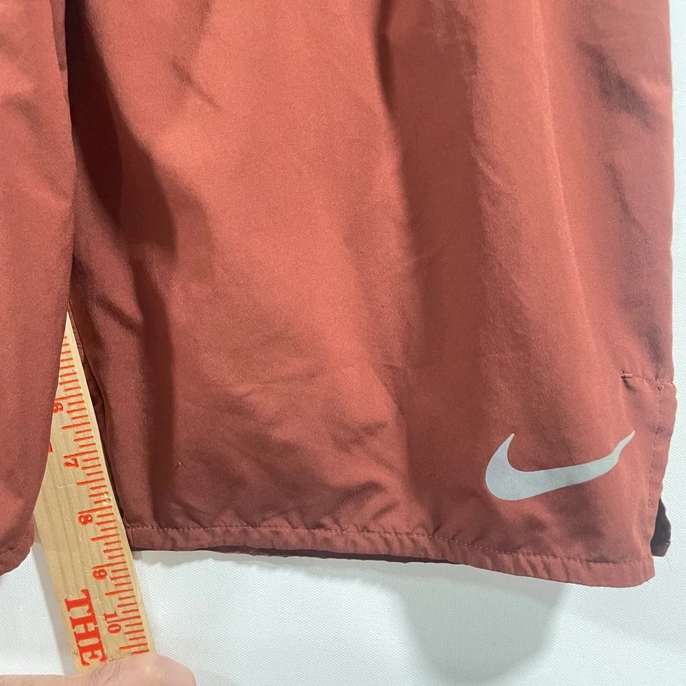 Nike Flex Stride 2-in-1 Mens Running Shorts Rust Orange 9